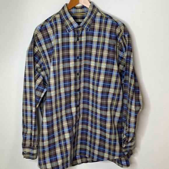 Robert Talbot Button Down shirt.  Size XXL. 💯 cotton. No iron shirt. - Picture 1 of 4